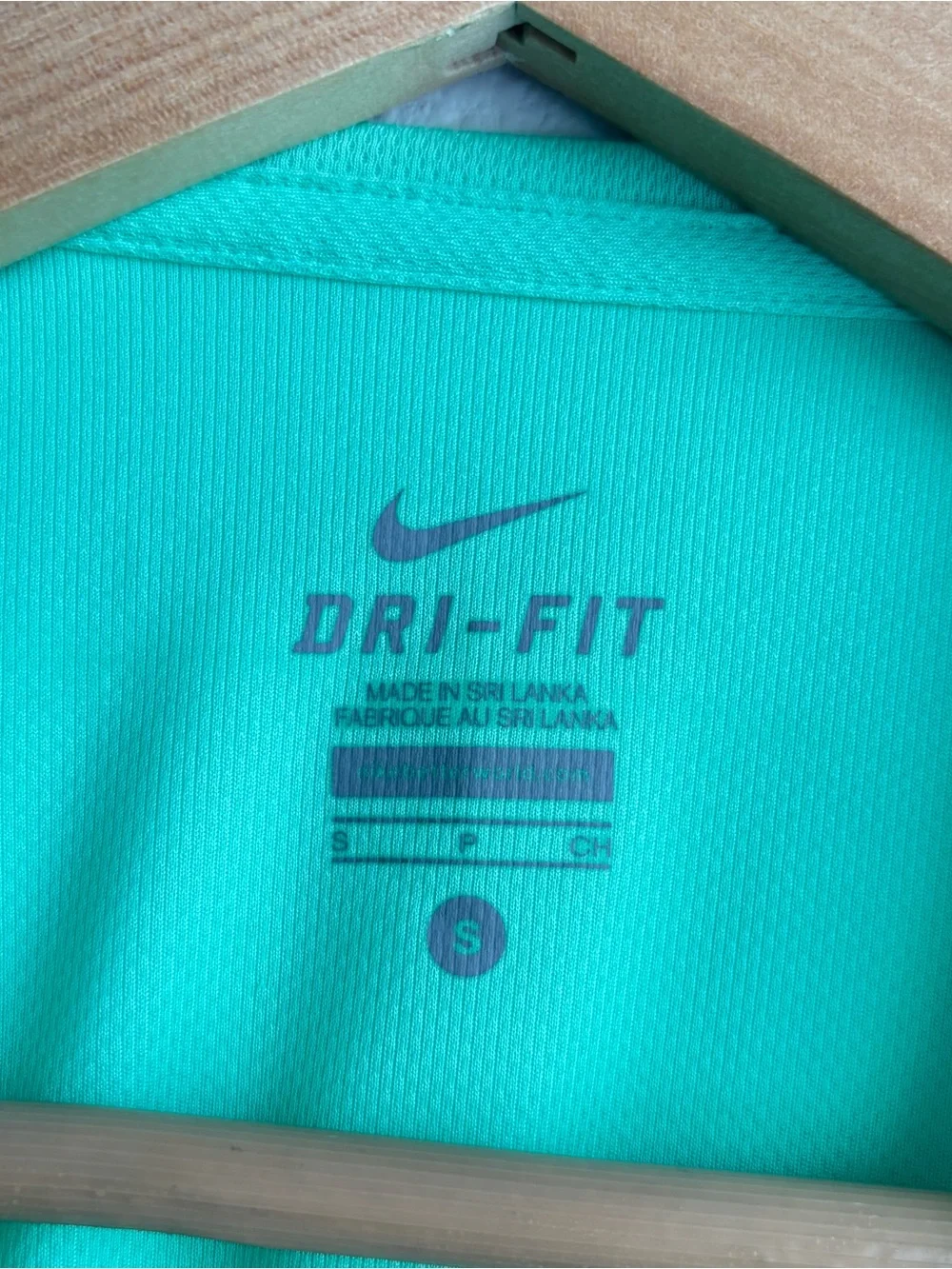 Nike Tempo Bright Green Dri-FIT Athletic Short Sleeve Running Workout Tee Shirt